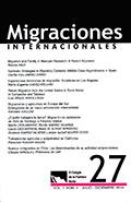 Migraciones Internacionales N° 27